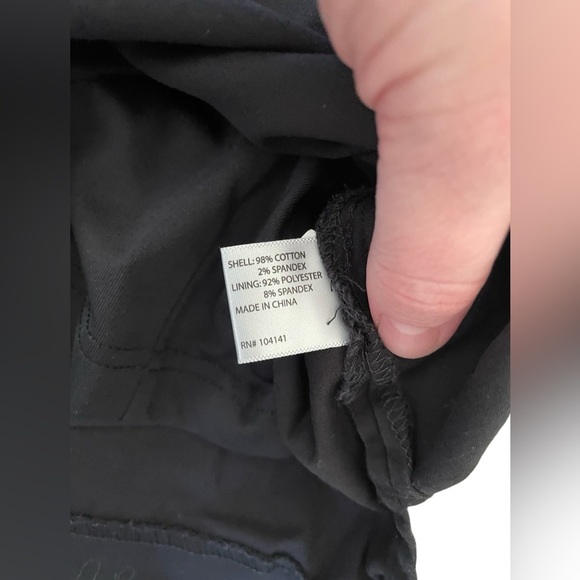 Lady Hagen black skort with pockets size 8 - Picture 5 of 6